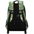 thumbnail image 2 of ALAZA Cartoon Dogs on Green Backpack Elementary School Bag Bookbag Travel Rucksack, 2 of 7
