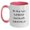 White/Pink, variant on Funny Hairdresser Gifts from Friends for Hairdressers Two Tone Coffee Mug