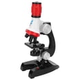 thumbnail image 3 of Microscope 100X-400X-1200X Kid Children Microscope Set LED Biological Microscope Educational Science Toy, 3 of 7