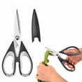 thumbnail image 2 of Under 10 Cutter Kitchen Scissors with Protective Cover Suitable for Daily Use Dishwasher Washable Stainless Scissors with Comfortable Grip 润色译文 笔记, 2 of 6