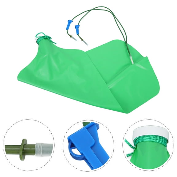 LULULION Automatic Tree Watering Bag with Cap Hose for Precise Slow Release Tree Hydration