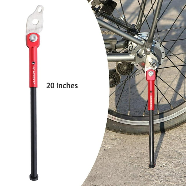 Béquille pour Birdy, Béquille Pliante en Alliage d'Aluminium, Support Simple, Support Fixe au Sol, Accessoires - Rouge 20 Po