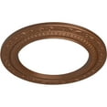 thumbnail image 3 of Ekena Millwork 12"OD x 8"ID x 1/2"P Andrea Ceiling Medallion (Fits Canopies up to 8"), Hand-Painted Polished Copper, 3 of 6