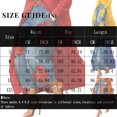 thumbnail image 2 of Textilo Womens Floral Print Jeans Wide Leg High Waisted Denim Pants with Pockets Cropped Jean Baggy Trendy Loose Casual Clothes,Orange 2XL, 2 of 5