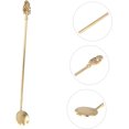 thumbnail image 2 of Tenedor de ensalada de acero inoxidable, utensilios para servir, cucharas de Metal para servir ensalada, utensilios de cocina, suministros de alimentos de acero inoxidable, 1 ud., 2 of 5