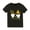Black, variant on PINQI Baby Soft Blouse Boys and Girls Festival Gnome Cartoon Print I LOVE Print Short Sleeved T Shirt 1 to 10 Years Old