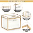 thumbnail image 4 of Soporte desechable para toallas faciales Sumnacon Glass con cajón, 4 of 7