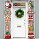 thumbnail image 4 of Decoración navideña para colgar en la puerta, pancarta con Papá Noel, muñeco de nieve, pareado, Navidad, fiesta de Navidad, decoración del hogar de Año Nuevo 2024 Noel, 4 of 5