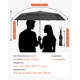 thumbnail image 3 of Auto Open/Close Travel Umbrella - 42" Compact, Lightweight & Windproof for Rain & Sun, 3 of 11