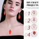 thumbnail image 3 of Easter Carrot Charms Carrot Charms for Jewelry Making 20Pcs Set, 3 of 4