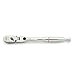 thumbnail image 3 of GEARWRENCH 1/4" Drive 120XP Locking Flex Head Ratchet with Full Polish Grip - 81054, 3 of 3