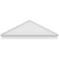 thumbnail image 3 of Ekena Millwork 72"W x 24-7/8"H x 2-3/4"P (Pitch 6/12) Peaked Cap Smooth Architectural Grade PVC Combination Pediment, 3 of 8