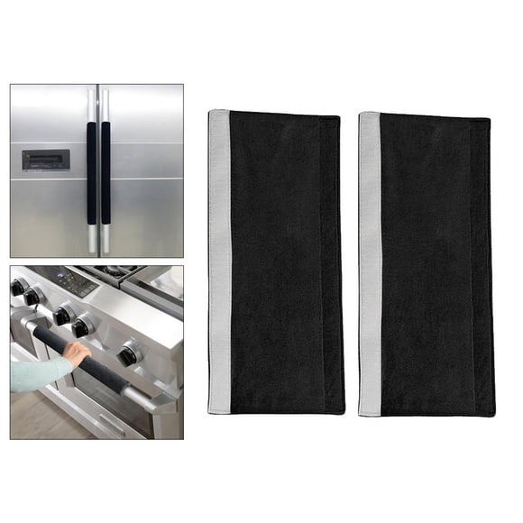 Cubierta de la manija del refrigerador Macarena 2 piezas de protección para electrodomésticos de cocina