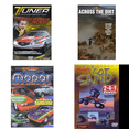 thumbnail image 1 of Auto, Truck & Cycle Extreme Stunts & Crashes 4 Pack DVD Bundle: Tuner Transformation: Change My Ride Now, Across the Dirt: A Dirt Bike Documentary, Mopar Madness, Got Sand? by Blue Planet, 1 of 5