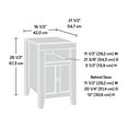 thumbnail image 3 of Sauder Dakota Pass End Table, Craftsman Oak, 420139, 3 of 9