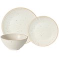 thumbnail image 1 of Safdie & Co. Porto Stoneware Dinnerware 12PC Set Cream, 1 of 4