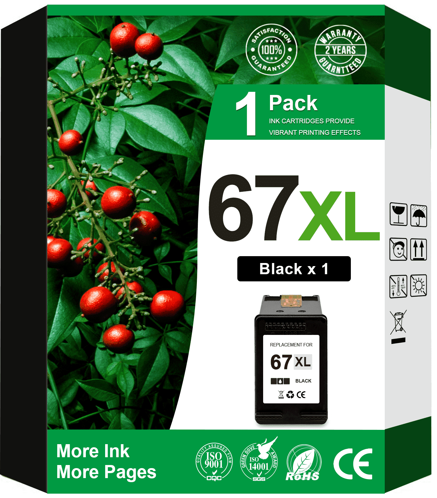 kpink♡ Onn+ Remanufactured Canon PG-275XL High Yield Black Inkjet