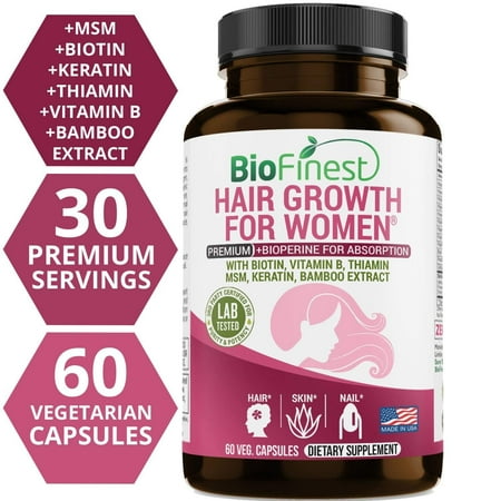 Biofinest Hair Growth Supplement Vitamins For Natural Longer