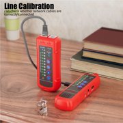 Digital Network Cable Tester RJ11 RJ45 Cat5 Cat6 Telephone Wire Tracker LAN Network Cable Testers Line Finder ,circuit check