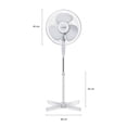 thumbnail image 3 of Ventilador Pedestal Aksi 16 pulg 3 Velocidades, 3 of 4