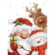 thumbnail image 3 of Cuadros Decorativos Kits de mosaico de Navidad de pintura de diamante de taladro redondo completo ilustraciones de diamantes de imitación DIY Ndcxsfigh Nuevos Originales, 3 of 9