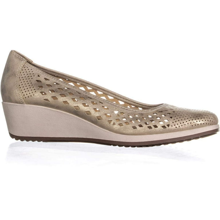 Naturalizer Womens Brina Square Toe Wedge Pumps Walmart