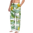thumbnail image 3 of Kdxio Lemon Print Men's Sleep Pajama Pant Lounge Pants with Pockets, 3 of 8