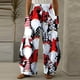 thumbnail image 1 of Pntutb Pantalones sueltos casuales vintage con estampado navideño para mujer Pantalones de pierna ancha casuales Pantalones Pntutb Pntutb-7395, 1 of 5