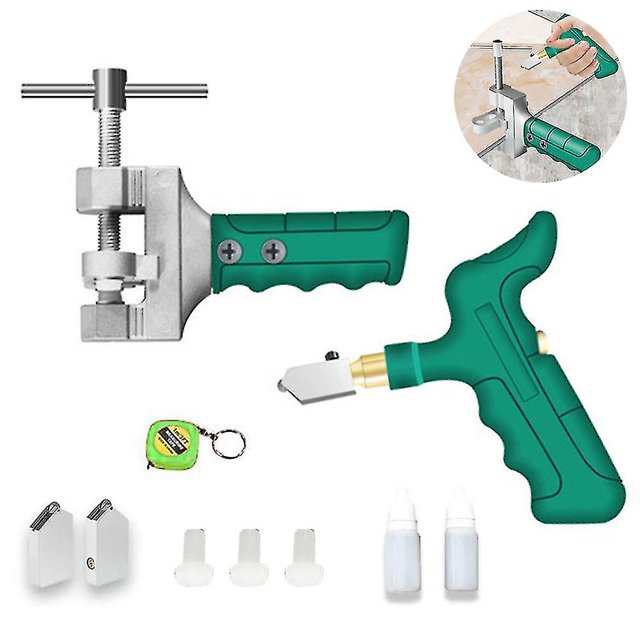 Cortador de vidrio profesional, cortador de cerámica para azulejos, cortador manual, alicates para romper vidrio, Kit de herramientas