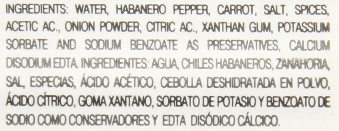 El Yucateco Caribbean Habanero Hot Sauce, 4 OZ (Pack of 12)