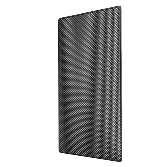 Supvox Anti Slide Dash Pad Dashboard Mat Black PU Stable Placement for Car Interior 1Pcs