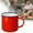 G, variant on 12 Oz Enamel Camping Mug – Portable Metal Coffee Cup with Handle for Home/Camping/Picnics (1PC，Black)