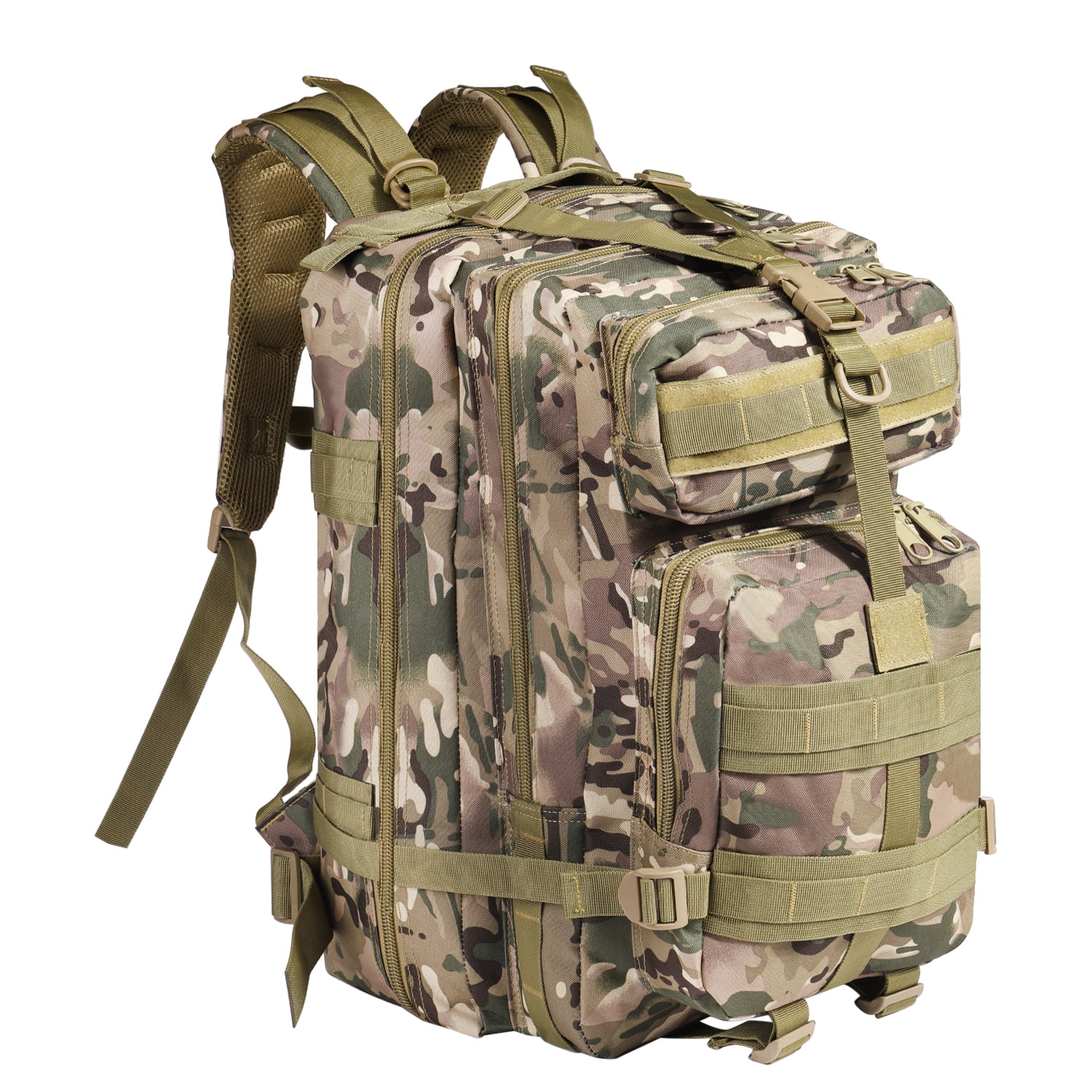 50L Tactical Military Backpack Army Assault Pack Built-up Bag Outdoor Rucksack