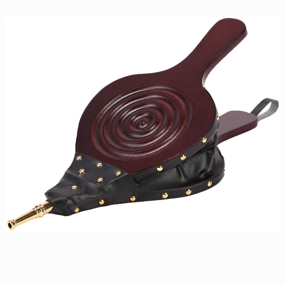 Valatala Manual Fireplace Blower Outdoor Bellows Wooden Barbecue