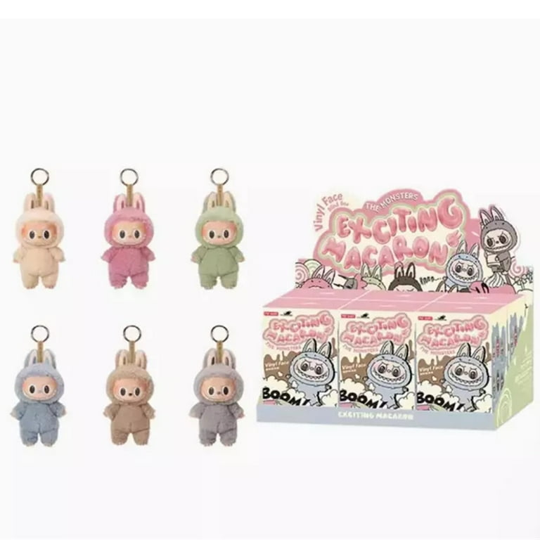 Pack of 6, POP MART LABUBU Plush Series Toy Box - Limited Pack of 6, POP MART LABUBU Plush Series Toy Box - Limited