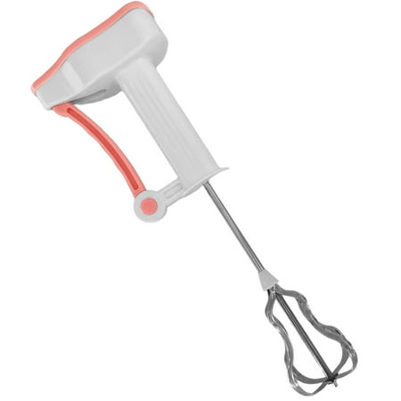 

Semi-Automatic Egg Beater Baking Tool Egg Stirrer Manual Men Women Orange