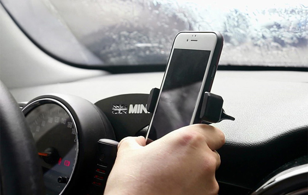 Mount Cell Phone GPS Black Holder 
