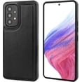 thumbnail image 2 of MYKOMI Compatible with Samsung Galaxy A53 Wallet Case with Card Holder, PU Leather Kickstand Card Slots Case, Double Magnetic Clasp and Durable Shockproof Cover 5G 6.5 Inch(Black), 2 of 6