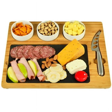Picnic at Ascot Organic Bamboo 'Waterbury' Cheese Board