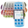 thumbnail image 5 of Kitchen Details Silicone 21-Cavity Ice Cube Tray Set of 2, 5 of 5