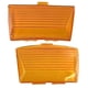 thumbnail image 2 of 2 piezas de cubierta de lente de lámpara delantera y trasera, puntas de guardabarros, guardabarros para cicleta, compatible con Glide Amarillo, 2 of 5