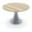 Blonde Surfside Ash, variant on Small Round Office Table With Wide Pedestal Base 42" Breakroom Table