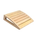 thumbnail image 3 of Respaldo de Sauna Reposacabezas de Sauna de Madera Antideslizante Almohada de Cuello de Soporte Liviana ergonómica para el hogar para Sala de de, 3 of 9