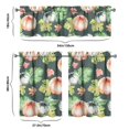 thumbnail image 6 of Harvest Season Kitchen Curtains Set with Valance Pumpkin Sunflower Pattern Autumn Aesthetic Panels, 6 of 6