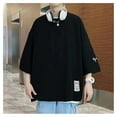 thumbnail image 4 of Camiseta de manga corta de verano para hombre, camiseta de hombre 3/4, camiseta informal para hombre, camiseta para hombre, durabilidad probada en el tiempo, 4 of 9