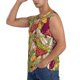 thumbnail image 3 of Fotbe Bright Mushrooms Men's Camiseta sin Mangas Estampada para Hombres, Playera Casual para Gimnasio, Entrenamiento, Playa-Small, 3 of 7
