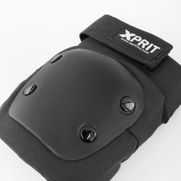 Set De Protections XPRIT 3 En 1 – Poignets, Genoux, Coudes – Adulte/enfant, Noir