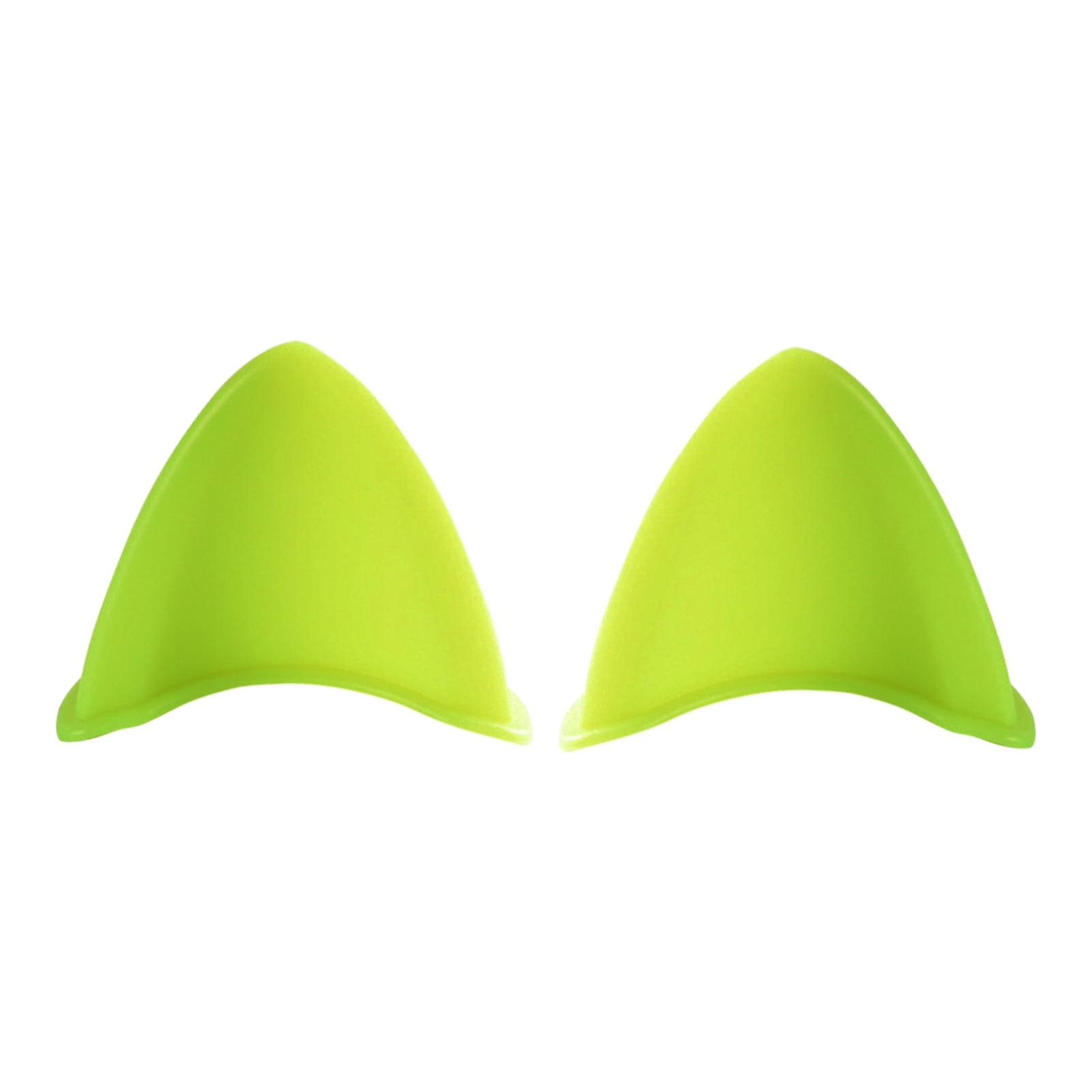 TOPOINT 2Pcs Cat Ears For Helmet SelfAdhesive Kitty Ears For Helmet