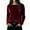 Wine, variant on Lenpel Velvet Tops for Women Trendy Long Sleeve Boat Neck Vintage T Shirts Dressy Casual Blouses Loose Velour Tees(Wine,X-Large)