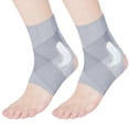 thumbnail image 4 of Silicone Ankle Brace Support, Ankle Stabilizer Sprain Prevention Design, Ligament Injury Joint Recovery Wrap, Brace for Sports Injury Recovery Joint Protection, 4 of 6